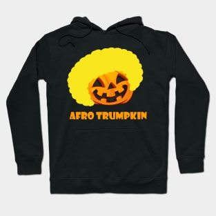 Afro Trumpkin Style for Halloween Night Hoodie